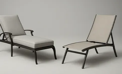 Chaise Lounges and Sling Chairs