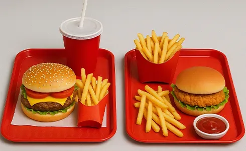 Fast Food Trays