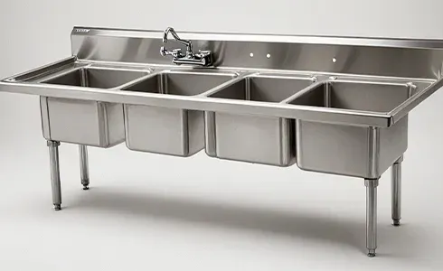 Four Compartment Sinks