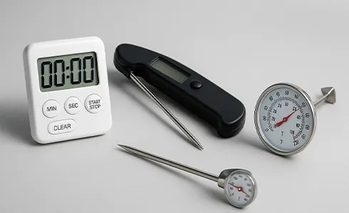 Food Thermometers & Timers