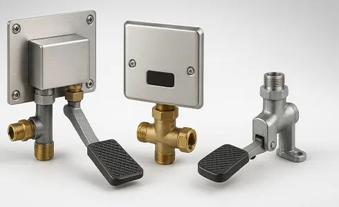 Pedal and Hands Free Sink Valves