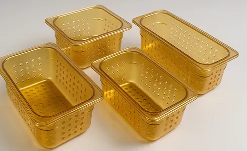 High Heat Colander Food Pans