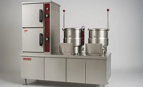 Steamer Kettle Combination