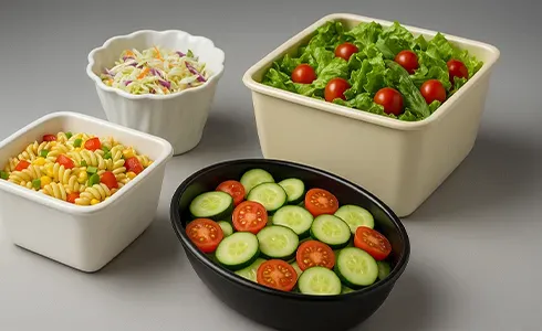 Plastic Salad Crocks