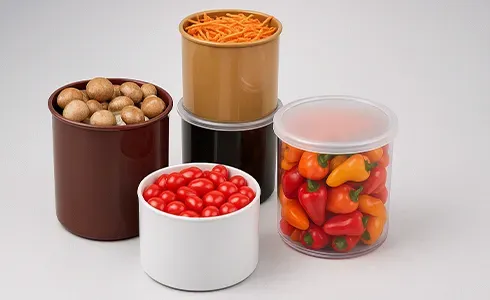 Salad Bar and Deli Crocks