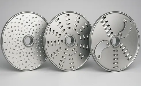 Shredding Grating Disc Plates