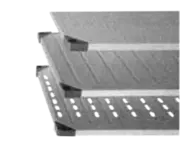 Louvered Slotted Shelvings