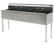 Four Compartment Sinks