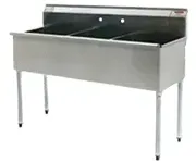 Three Compartment Sinks