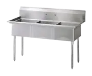 Three Compartment Sinks