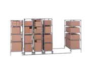 Metro qwikTRAK Floor Track Shelving System