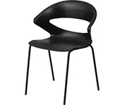 Side Stacking Outdoor Chairs