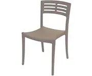 Side Stacking Outdoor Chairs