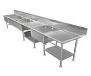 Four Compartment Sinks