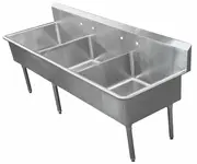 Three Compartment Sinks