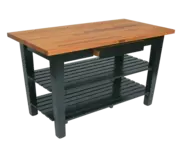 Wood Top Work Tables