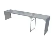 Table Mounted Overshelves